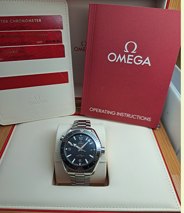 Omega Seamaster Planet Ocean Master Chronometer Wristwatch Ref. 215.30.44.21.01.001